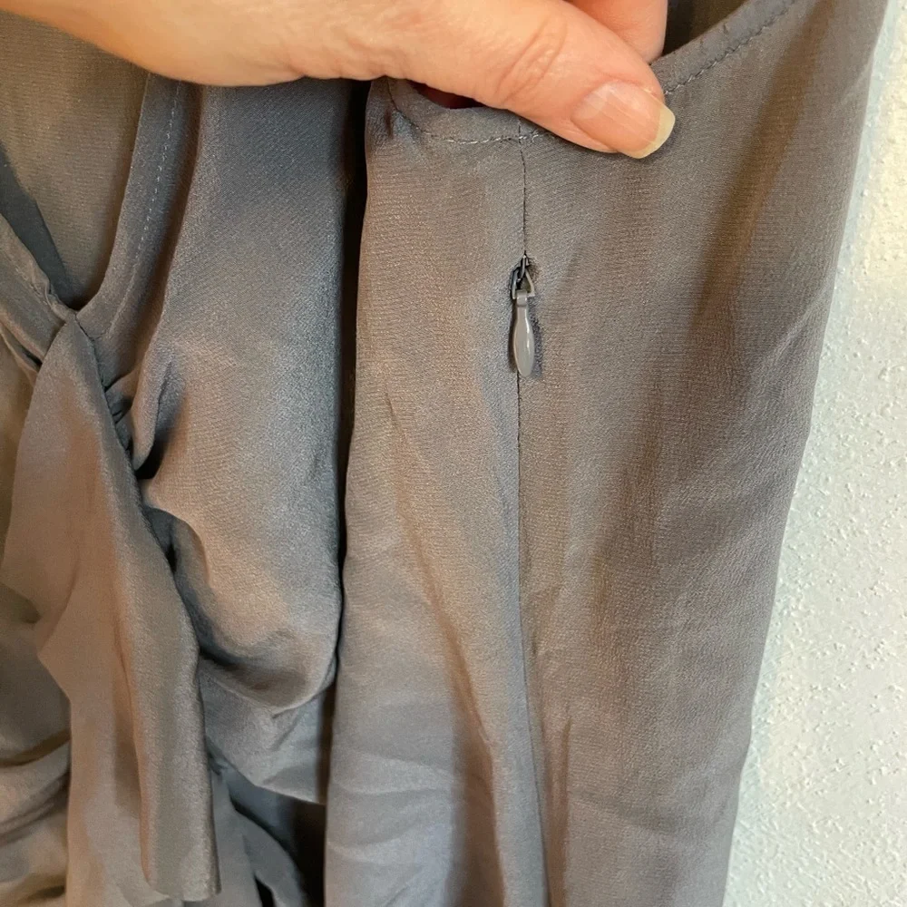 J Crew Casual Summer Sleeveless Ruffled Cami Shirts Blouse Size 4